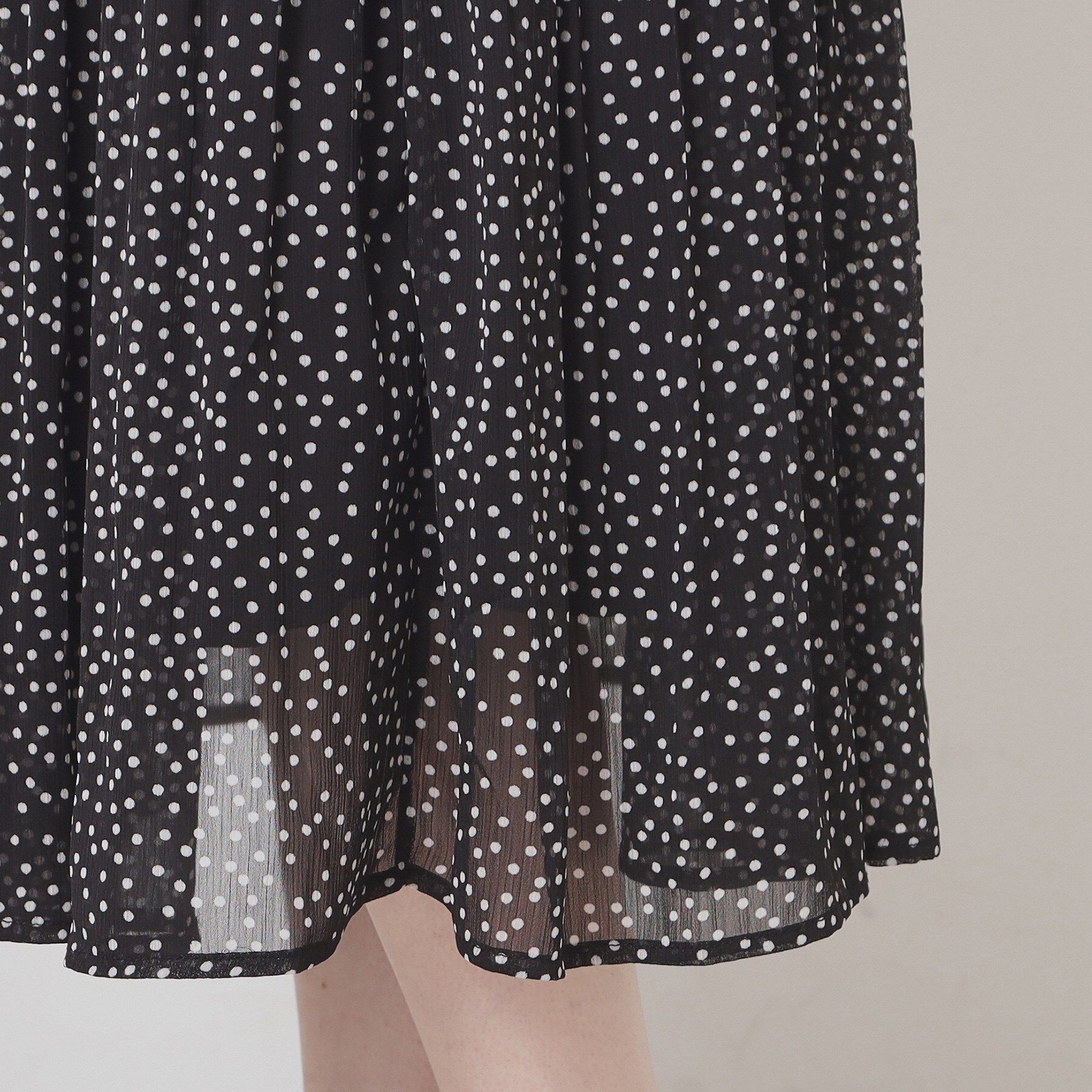 ITS&rsquo;DEMO「【手洗い可／ウエストゴム】楊柳プリーツスカート」|スカート|