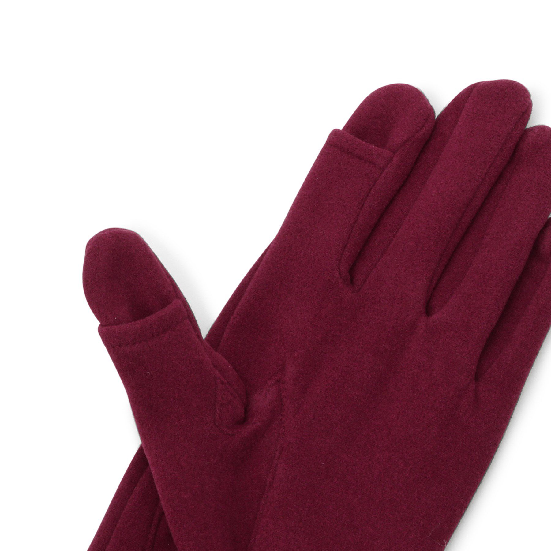 ITS&rsquo;DEMO「【手洗い可】くるみ釦グローブ」|手袋|