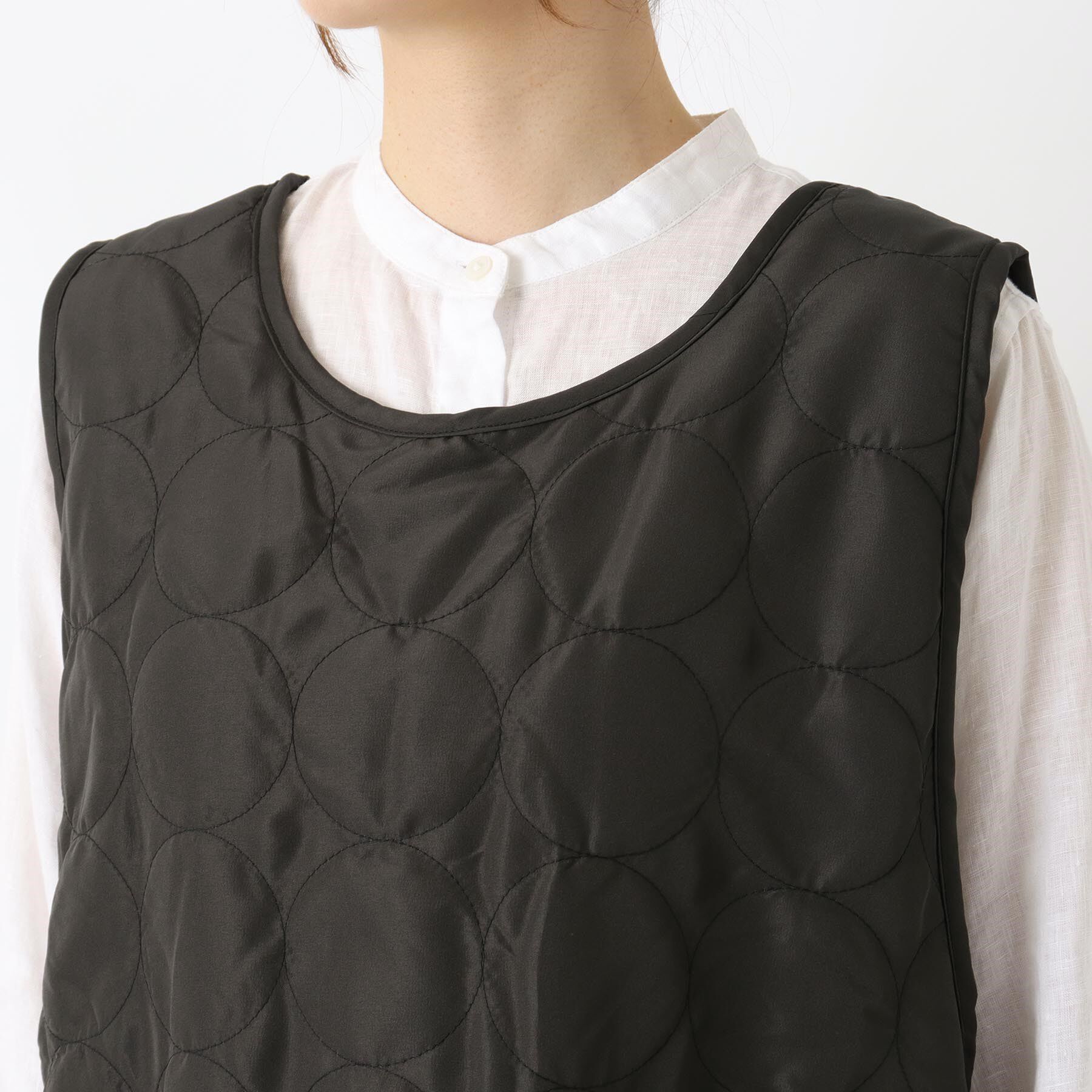 212 KITCHEN STORE「ローマン キルトショートタブリエ BK」|食器・キッチングッズ|