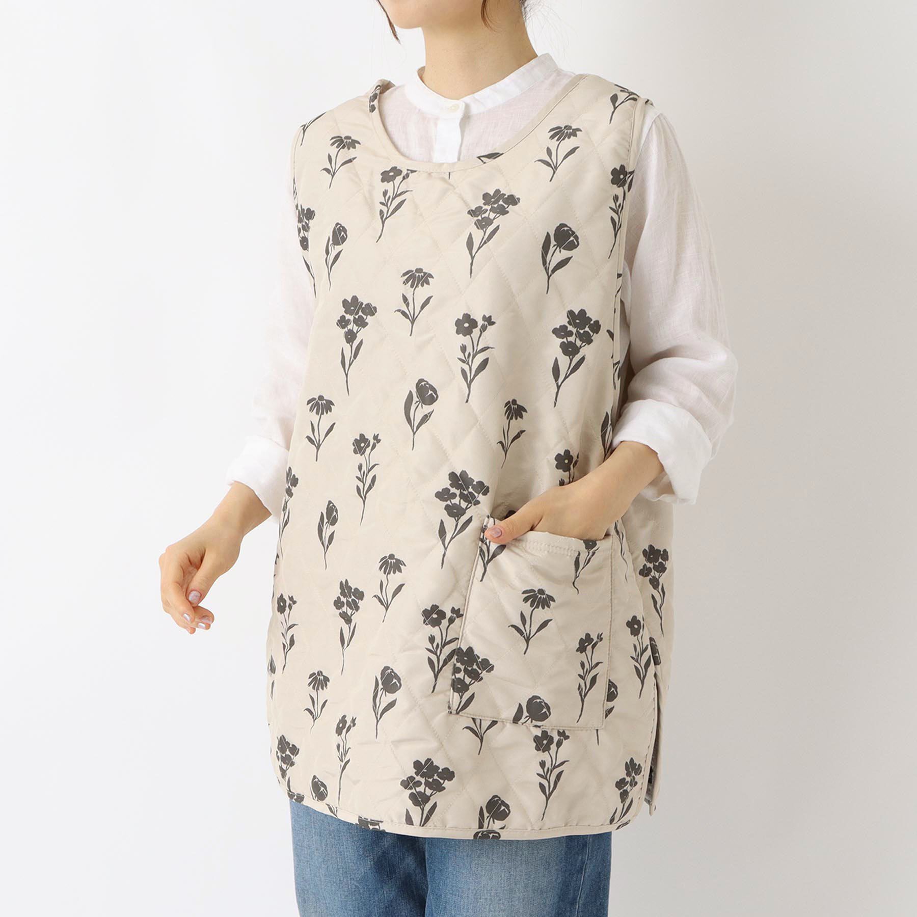 212 KITCHEN STORE「ルナ キルトショートタブリエ BE」|食器・キッチングッズ|その他