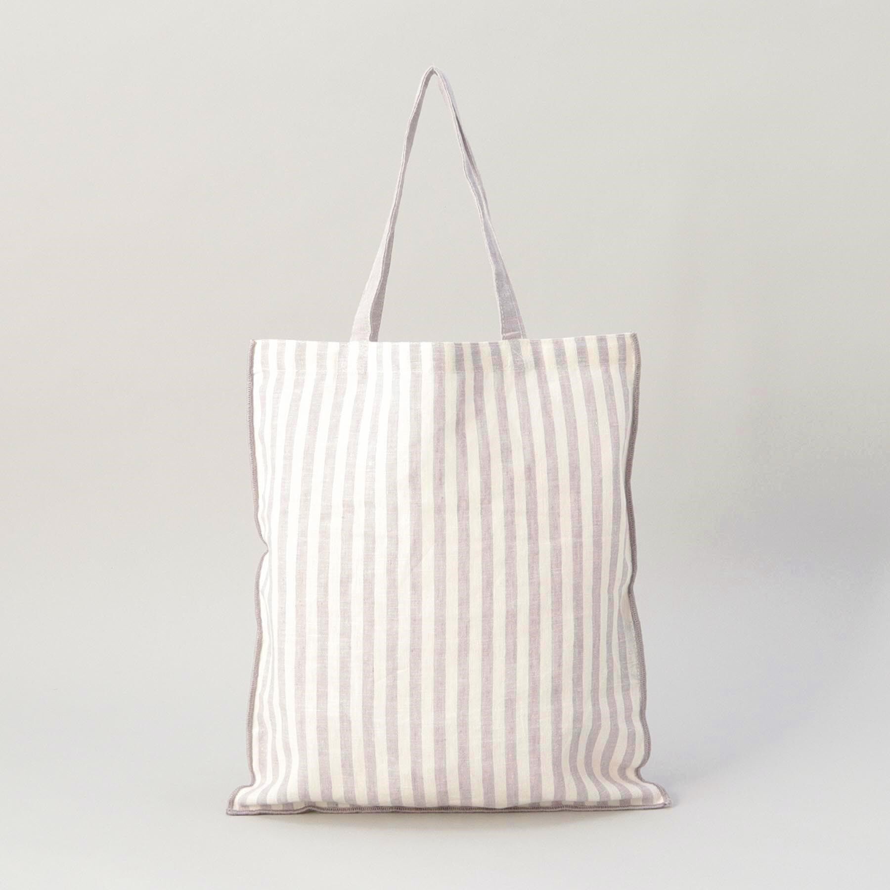 212 KITCHEN STORE「ブロックストライプ リネンコットン エコバッグ LPU ＜212Kオリジナル ＞」|その他|