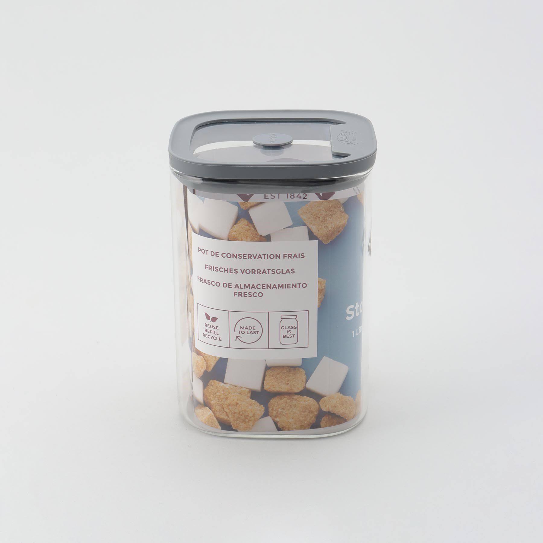 212 KITCHEN STORE「フレッシュストレージ スクエア ジャー 1L ＜KILNER キルナー＞」|その他|