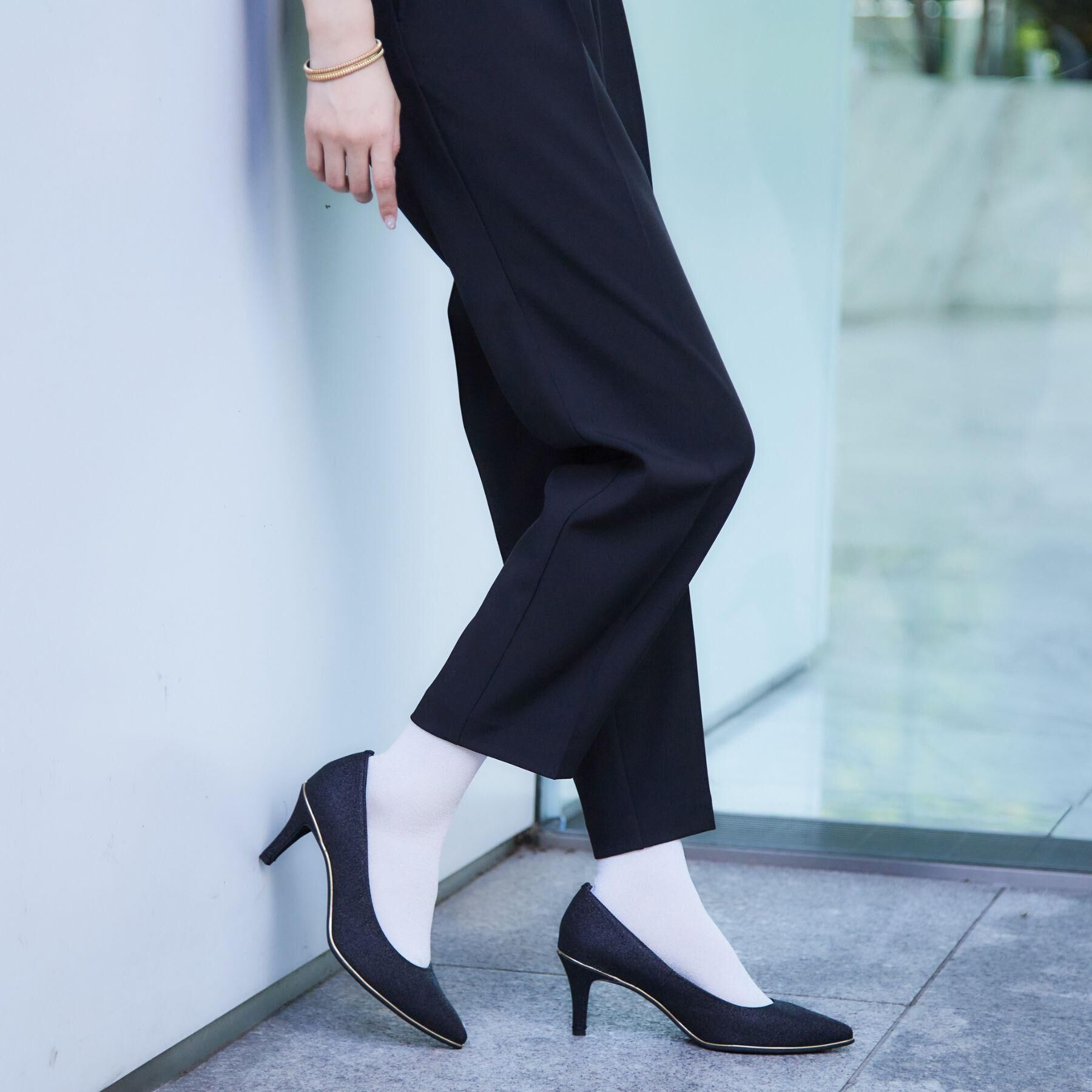 ESPERANZA「12時間パンプスNeoグリッター[7.5cmヒール]」|パンプス|