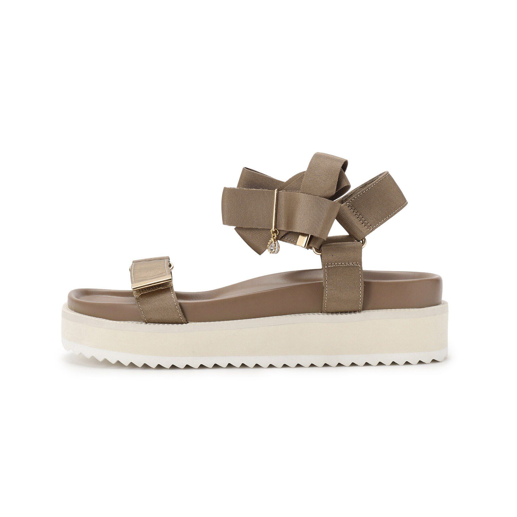 ESPERANZA「リボンフットベッドサンダル」|サンダル|