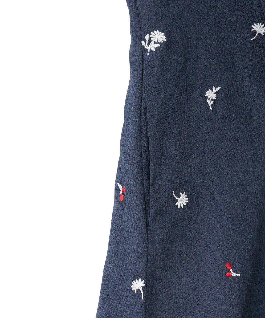 COCO DEAL「フラワー/スター刺繍フレアワンピース」|ワンピース|