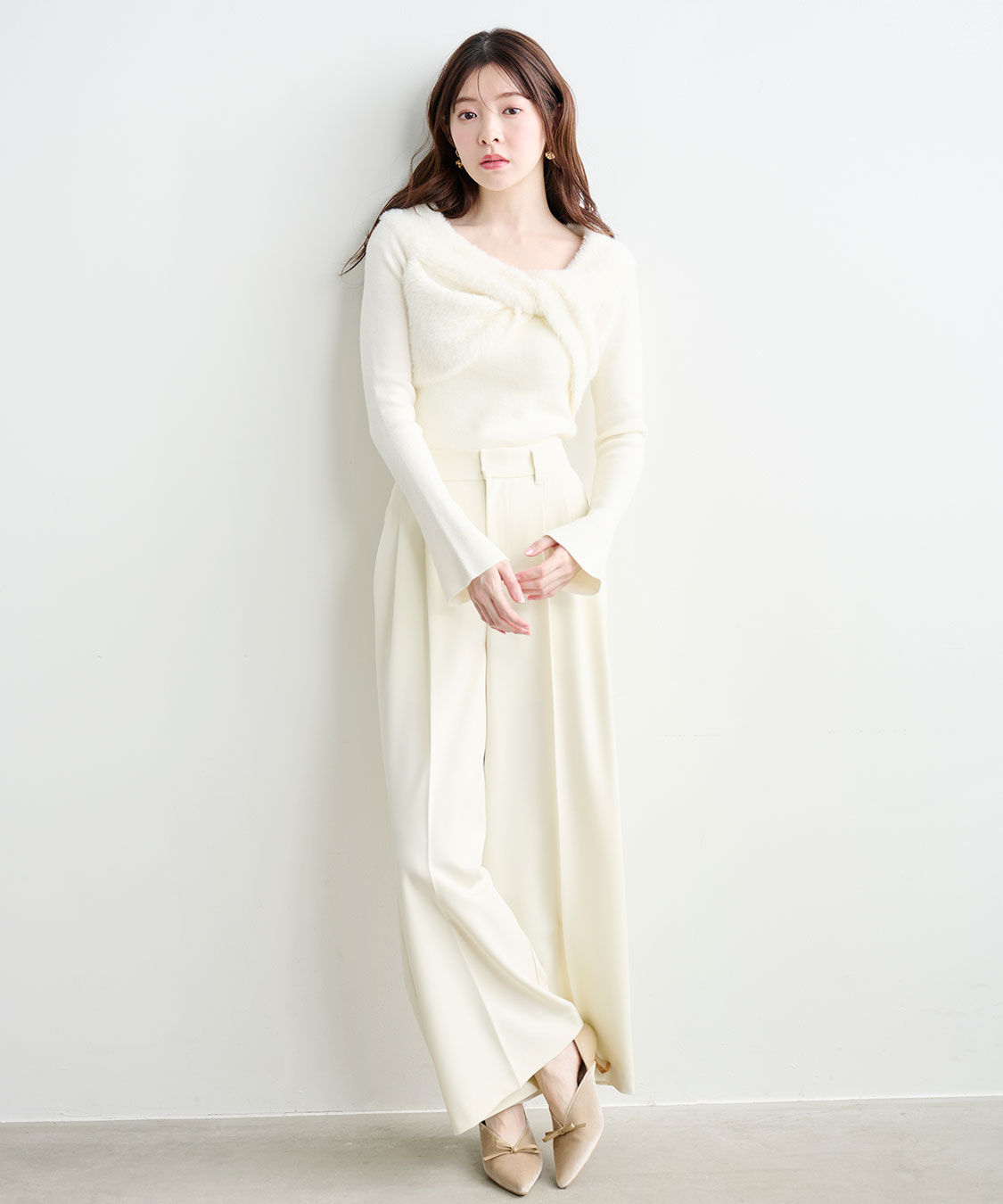 COCO DEAL「スラックスワイドパンツ」|スラックス|