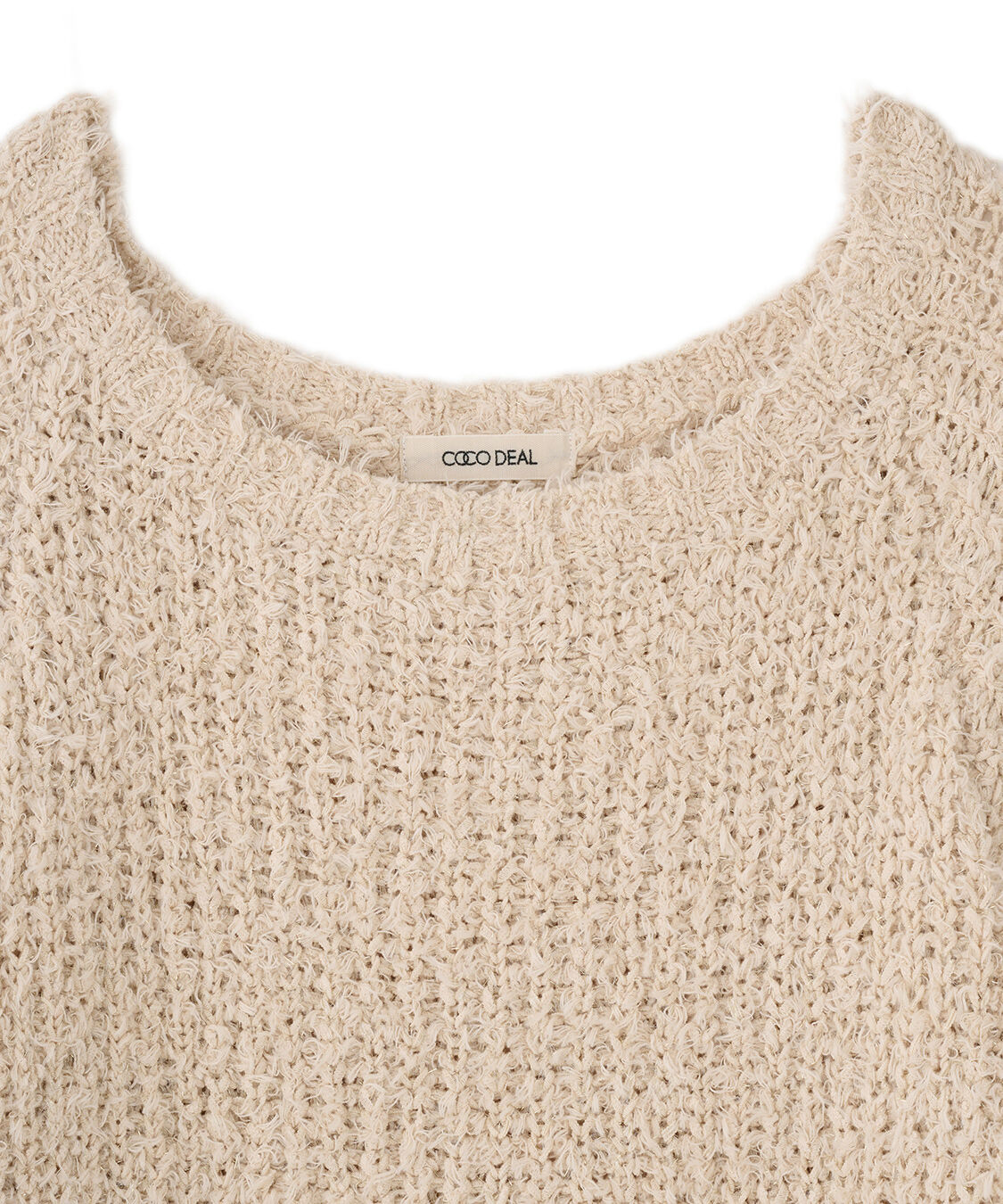 COCO DEAL「ミドル丈フェザーニット」|ニット・セーター|