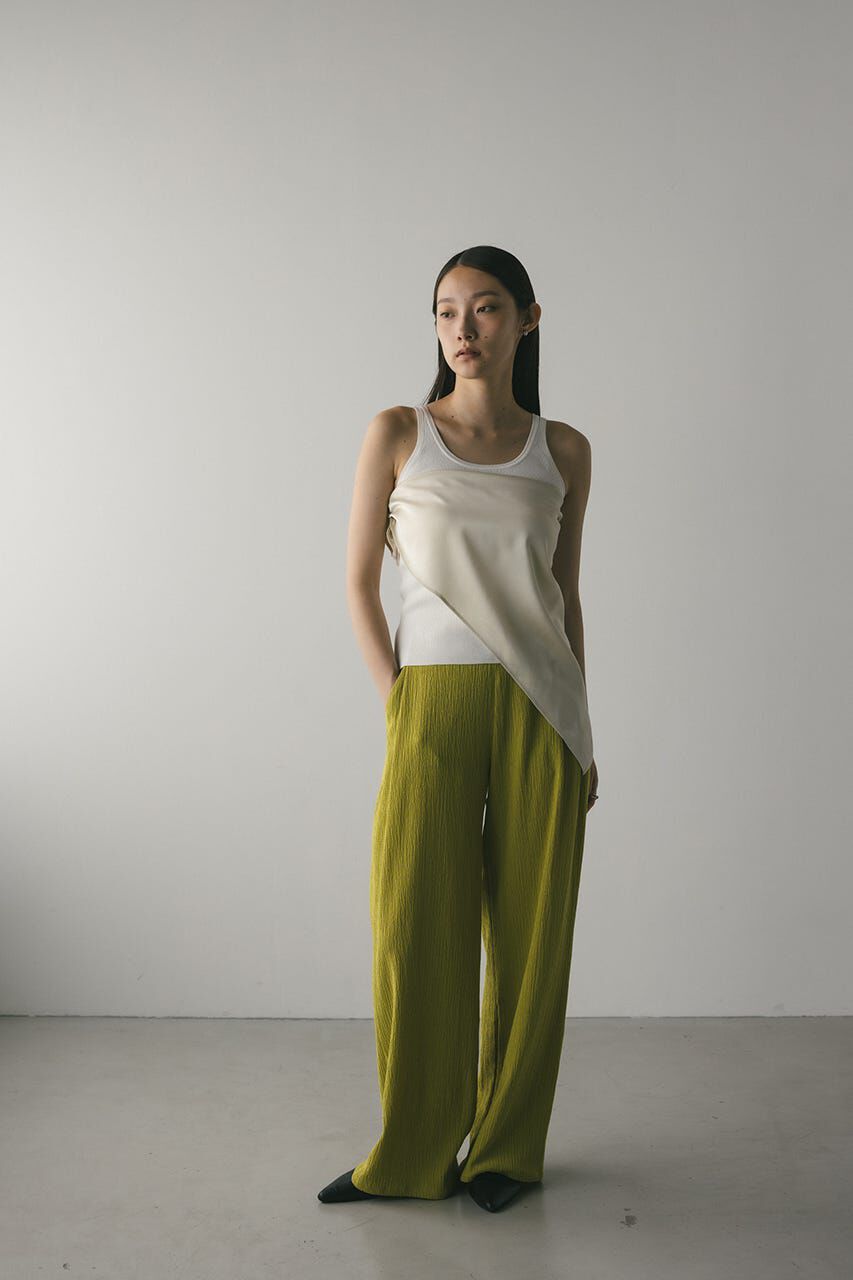 STYLEMIXER「ハイゲージニットタンク」|タンクトップ|WHT