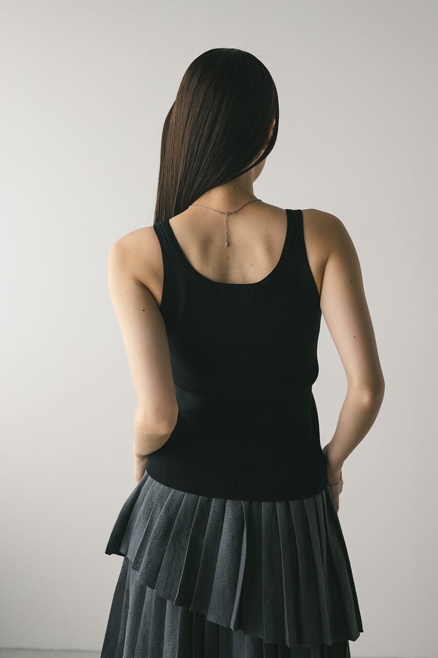 STYLEMIXER「ハイゲージニットタンク」|タンクトップ|