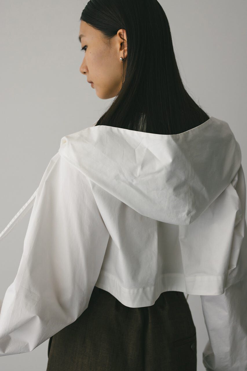 STYLEMIXER「ビックフードショートジャケット」|シャツ・ブラウス|