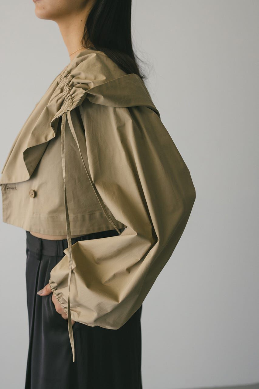 STYLEMIXER「ビックフードショートジャケット」|シャツ・ブラウス|