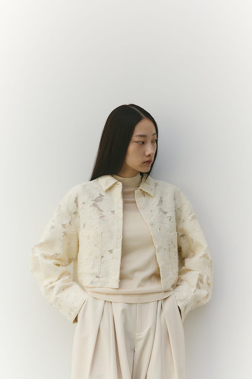 STYLEMIXER「ジャガードショートジャケット」|シャツ・ブラウス|