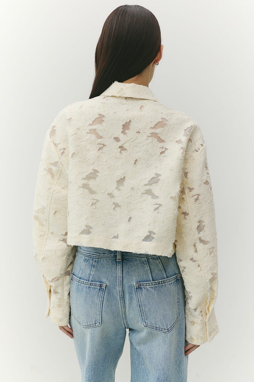 STYLEMIXER「ジャガードショートジャケット」|シャツ・ブラウス|