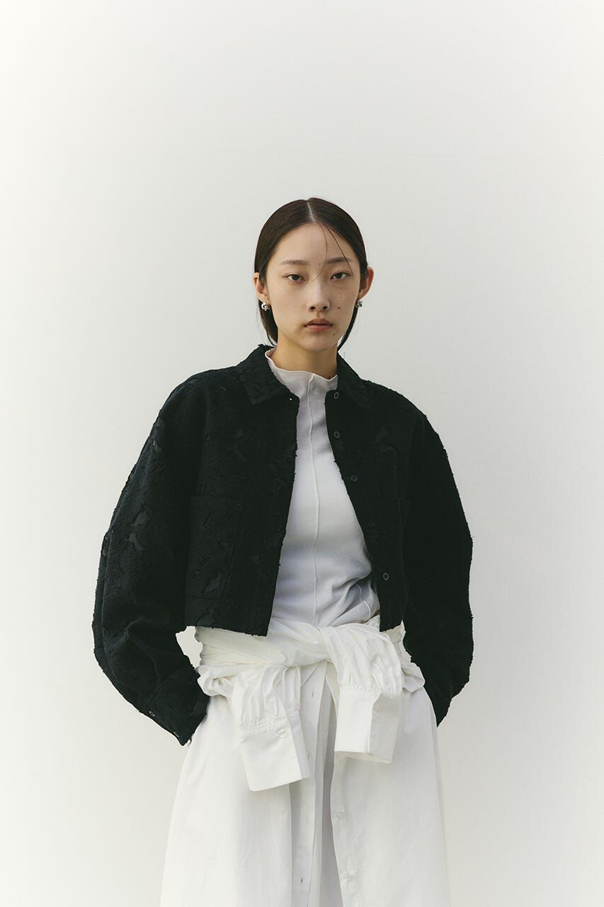 STYLEMIXER「ジャガードショートジャケット」|シャツ・ブラウス|