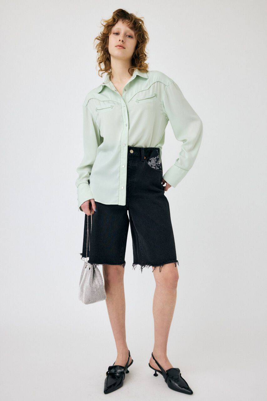 MOUSSY「WESTERN シャツ」|シャツ・ブラウス|