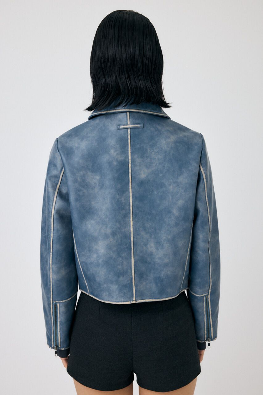 MOUSSY「FAUX LEATHER MINIMAL ジャケット」|その他|