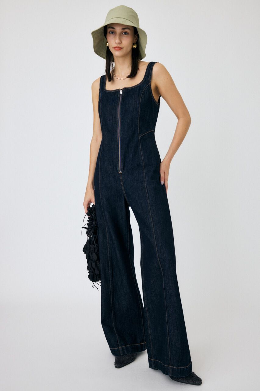 MOUSSY「FRONT ZIP FIT サロペット」|その他|