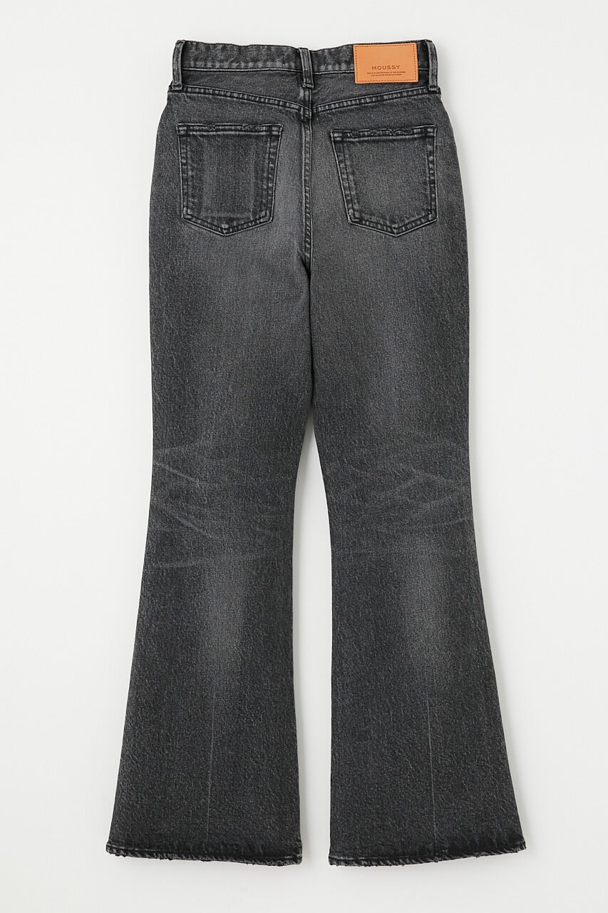 MOUSSY「MVS BLACK FLARE」|デニム|
