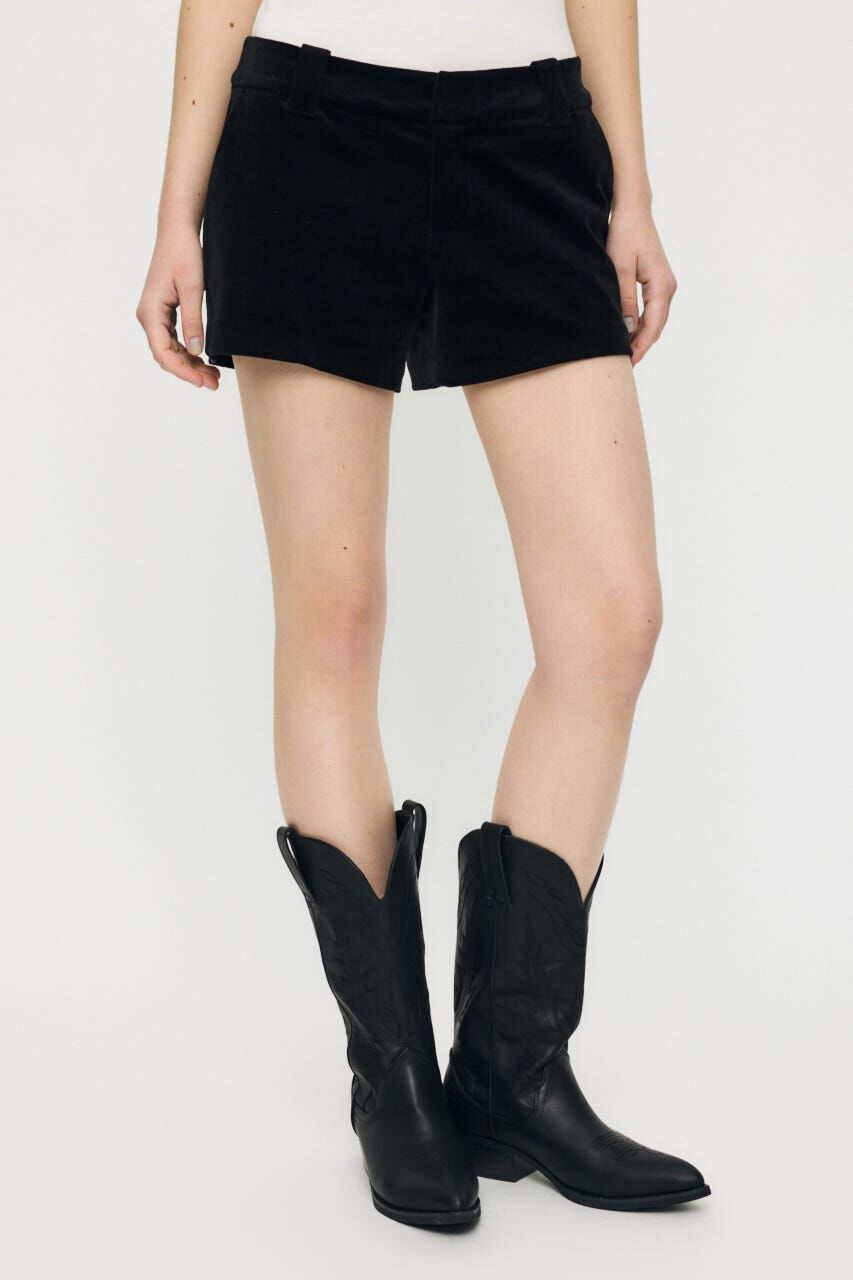 MOUSSY「LOW WAIST VELVET ショーツ」|その他|
