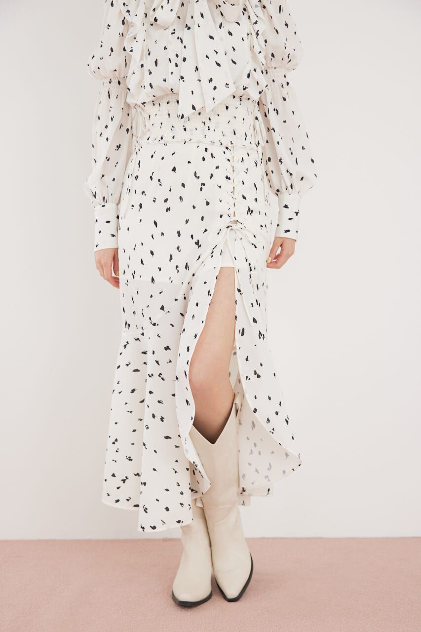 rienda「レースアップマーメイドスコートショートパンツ」|その他|