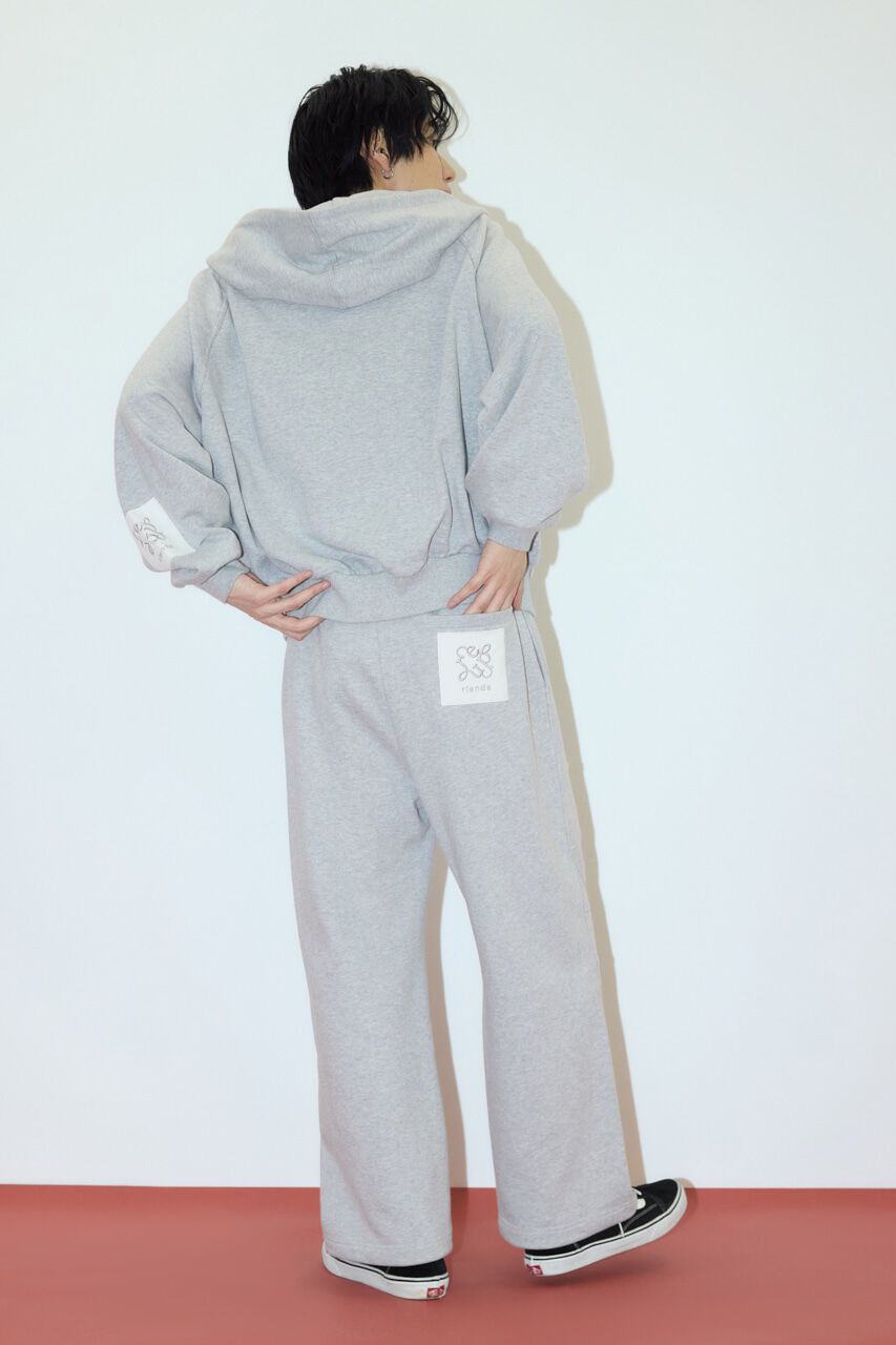 rienda「Rパッチ付きユニセックススウェットパンツ」|その他|