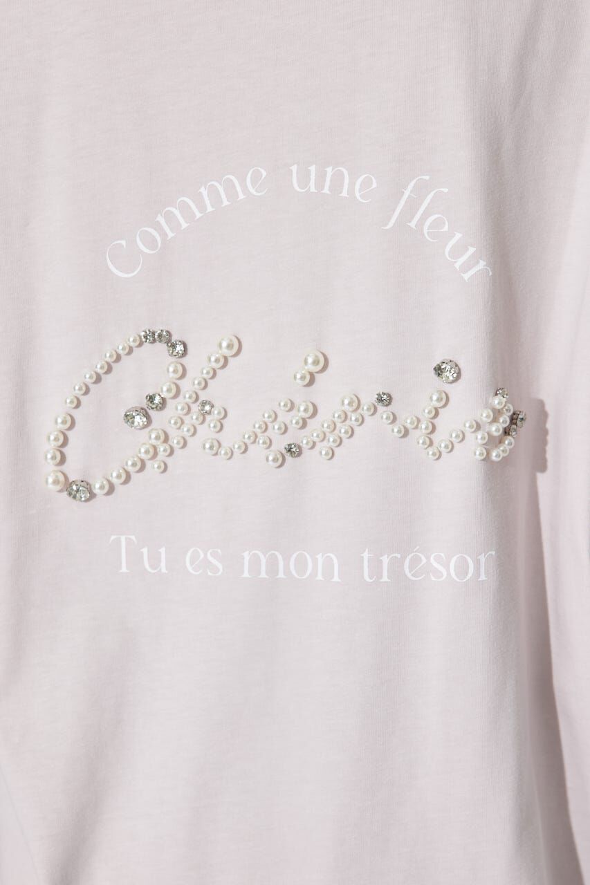 rienda「パールロゴビッグTシャツ」|Tシャツ・カットソー|