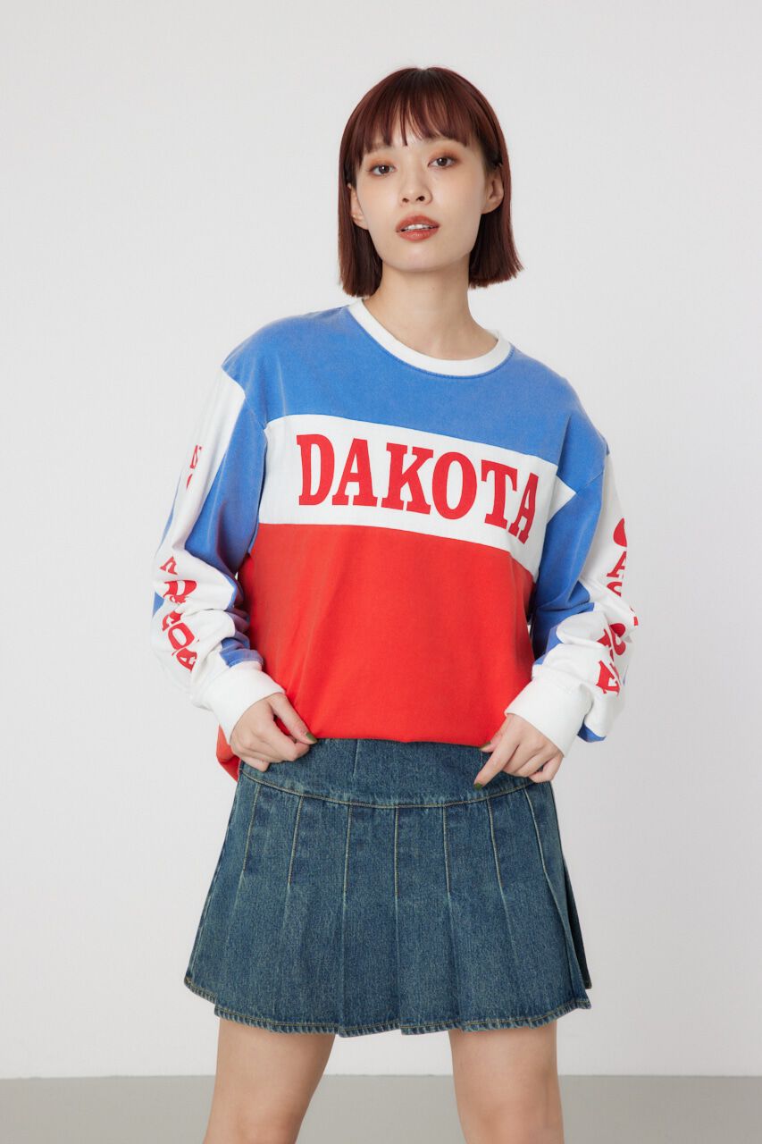 RODEO CROWNS「GOOD OLD RACER L/S Tシャツ」|Tシャツ・カットソー|柄RED5