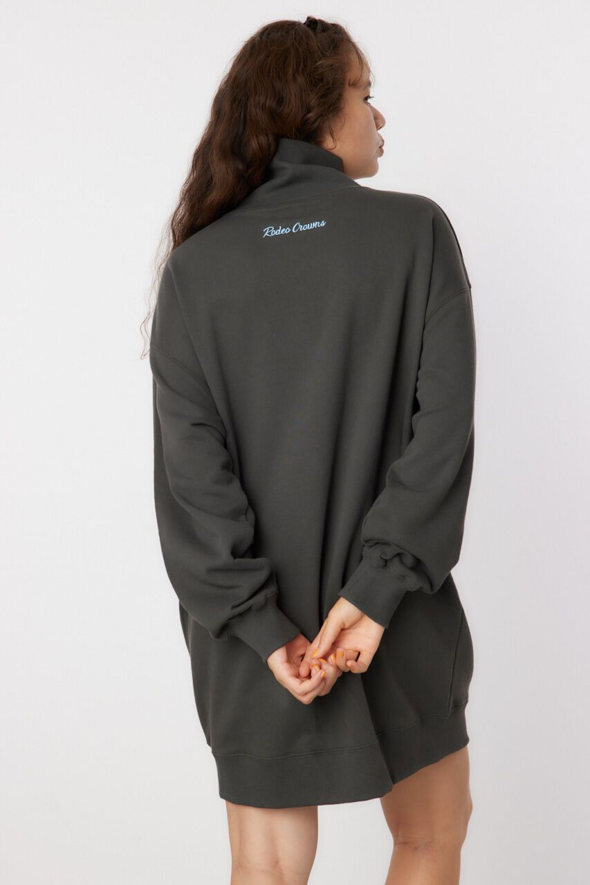 RODEO CROWNS「Champion ハーフジップスウェットワンピース」|ワンピース|