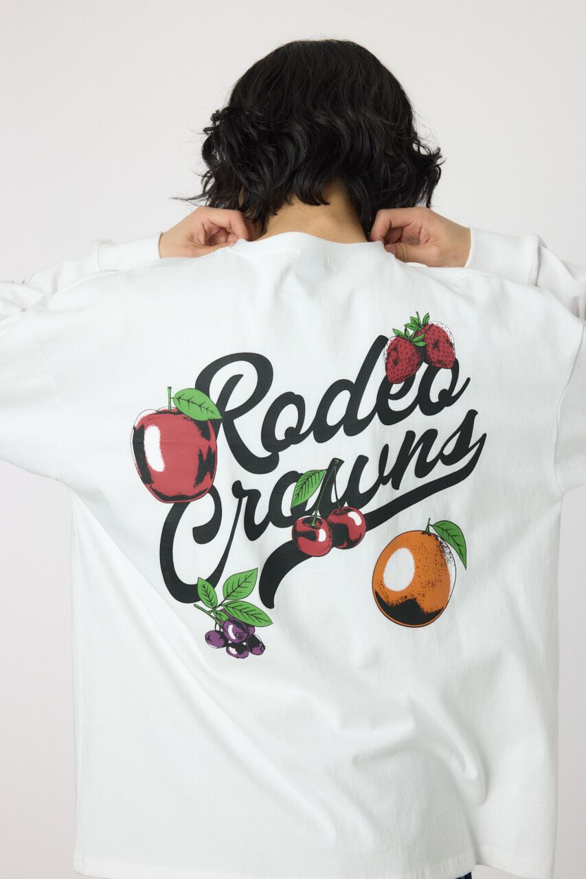 RODEO CROWNS「フルーツロゴロングスリーブTシャツ」|Tシャツ・カットソー|
