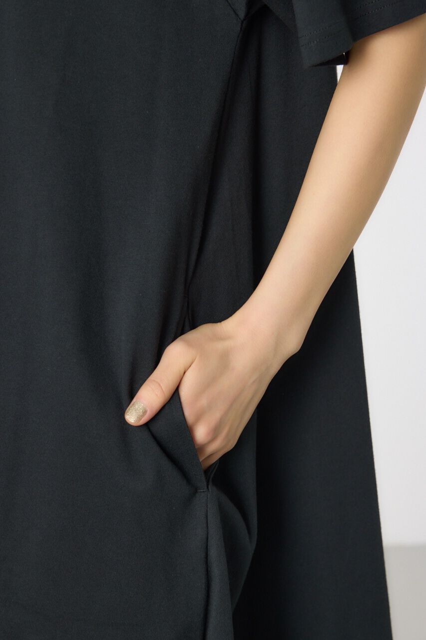 RODEO CROWNS「Vネックスクリプトロゴマキシワンピース」|ワンピース|