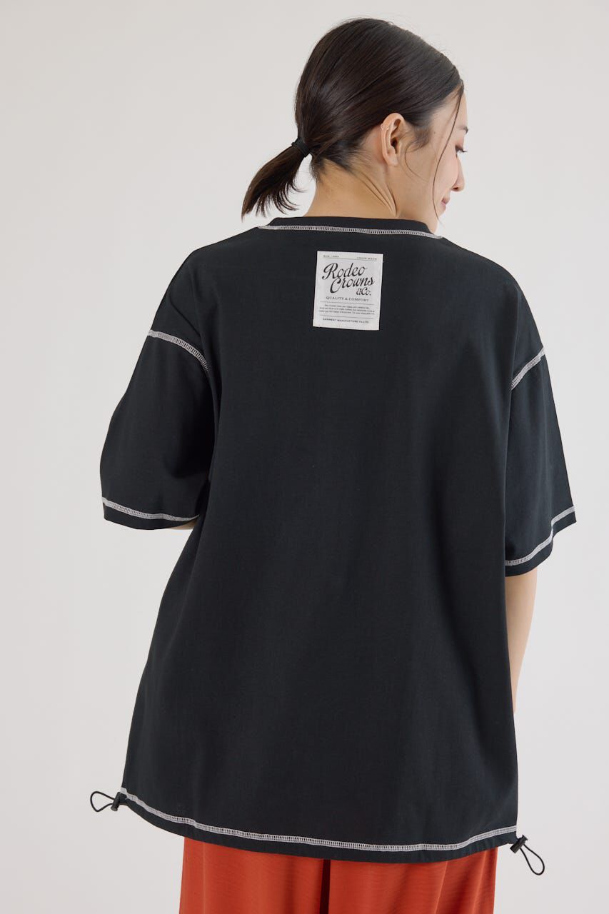 RODEO CROWNS「MASTER PROTECT ドロストビッグTシャツ」|Tシャツ・カットソー|