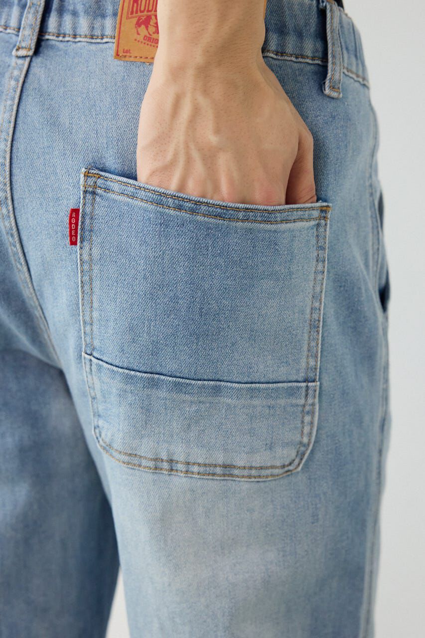 RODEO CROWNS「PLIABLE スリムパンツ」|デニム|