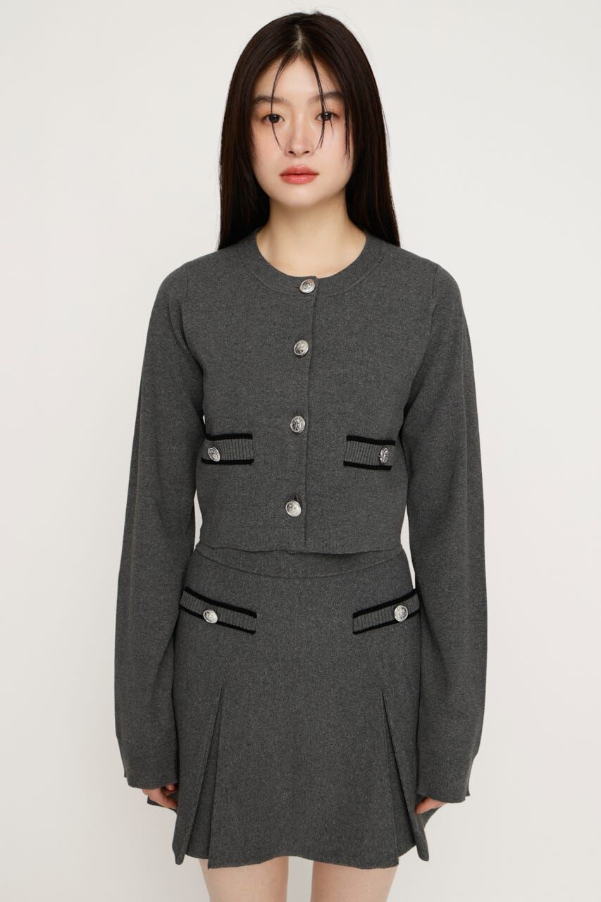 SLY「MILANO RIB KNIT カーディガン」|カーディガン|