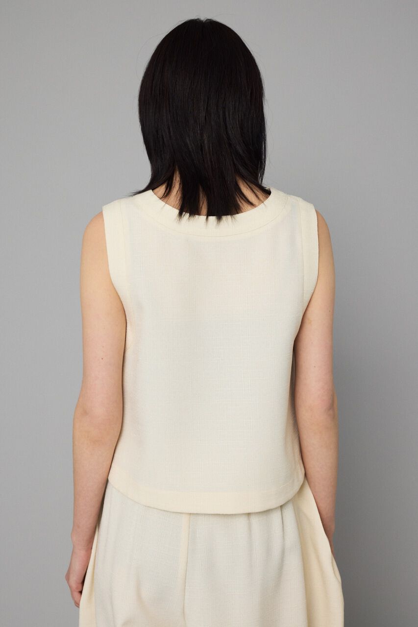 HeRIN.CYE「V neck vest」|ダウンベスト・ベスト|