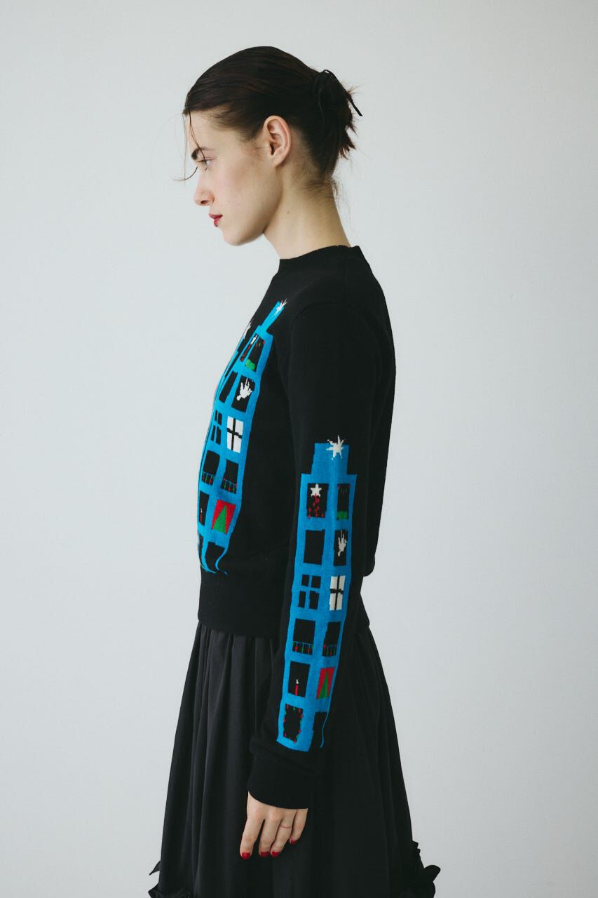 HeRIN.CYE「Holiday knit top」|ニット・セーター|