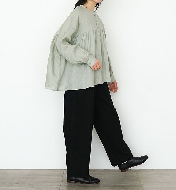 オオカミとフクロウ「オオカミと月夜のたそがれと」|シャツ・ブラウス|