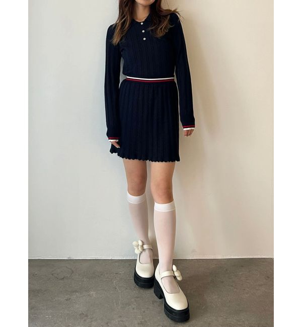 CALNAMUR「2WAY FLOWER CLIP PLATFORM LOAFERS/2WAYフラワークリッププラットフォームローファー」|その他|