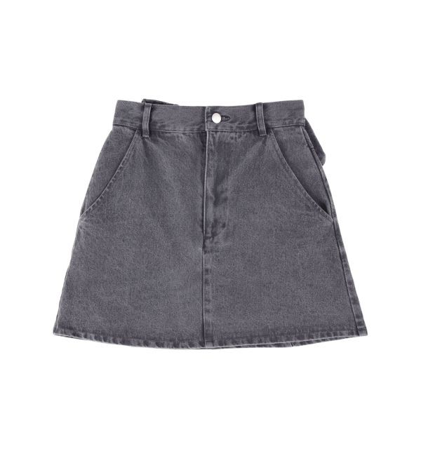 CALNAMUR「リボンデニムスカート」|スカート|