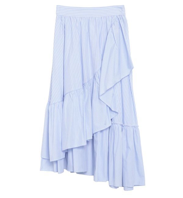 CALNAMUR「アシメフリルスカート」|スカート|