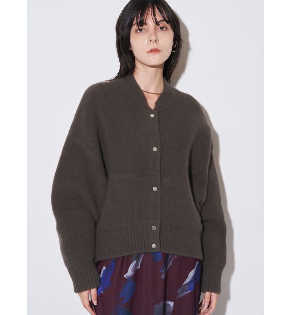 ELENDEEK「CN RACCOON MIX BZ」|カーディガン|