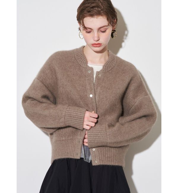 ELENDEEK「CN RACCOON MIX BZ」|カーディガン|