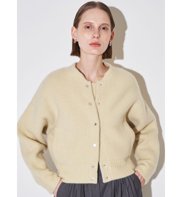 ELENDEEK「CN RACCOON MIX BZ」|カーディガン|