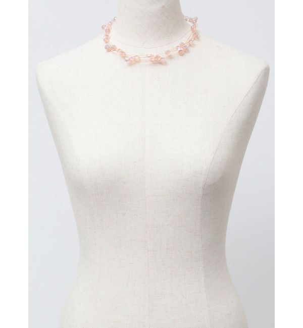 RESEXXY「多連シャイニークリアネックレス」|ネックレス|