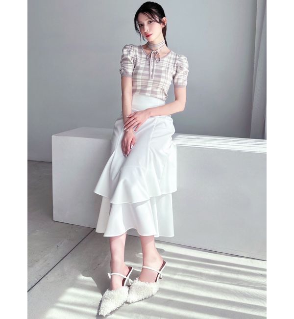 RESEXXY「チョーカーデザインニットトップス」|ニット・セーター|