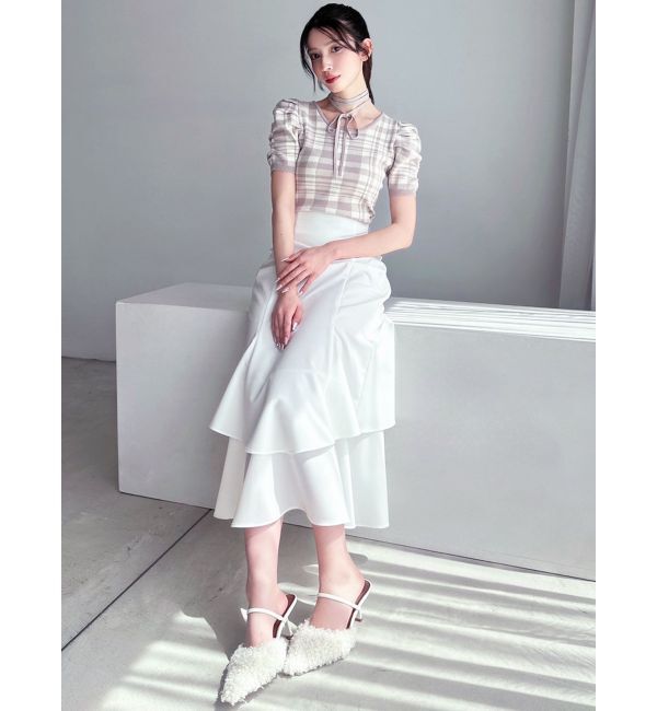 RESEXXY「チョーカーデザインニットトップス」|ニット・セーター|