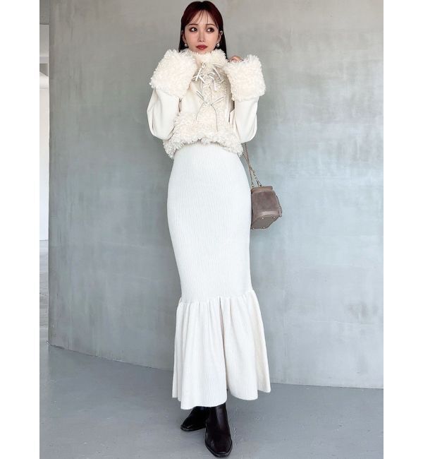 RESEXXY「ポイントフェイクファーブルゾン」|ブルゾン・スタジャン|