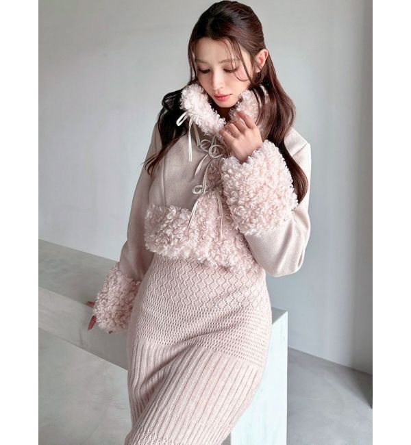 RESEXXY「ポイントフェイクファーブルゾン」|ブルゾン・スタジャン|