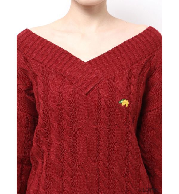 RESEXXY「【Ghana】ケーブルルーズニットチュニック」|ニット・セーター|