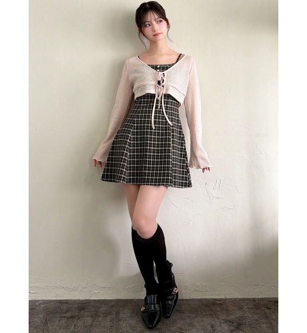 RESEXXY「カットアンサンブルミニワンピース」|ワンピース|