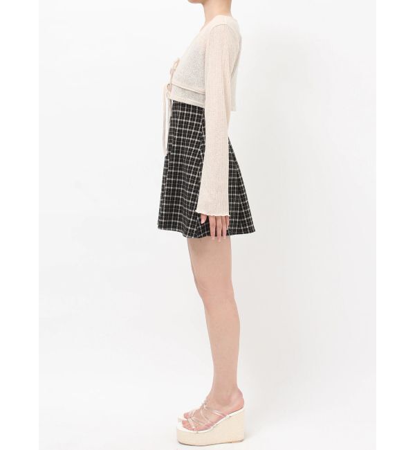 RESEXXY「カットアンサンブルミニワンピース」|ワンピース|